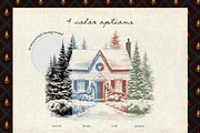 Christmas Collage & illustrations, an Object Graphic by Pamyatka Shop (Thumbnail 11 of 15)