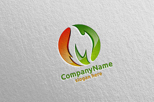 3D Fire Flame Element Logo Design 7