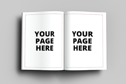 Flying Open Book Mockup, an Advertising Mockup by Rami's Mockups