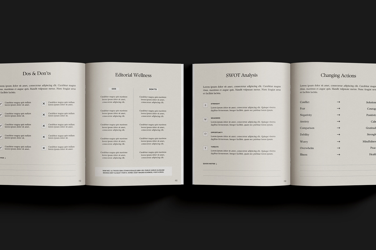 Editorial Workbook Template, a Magazine Template by Wildnun Studio (Photo 9 of 24)