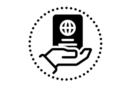 Citizenship democracy solid icon, a Solid Icon by Creative priyanka