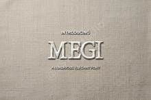 Megi - Elegant Serif Typeface