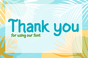 Tenky | Summer San Serif Display, a Sans Serif Font by twinstd (Thumbnail 10 of 10)