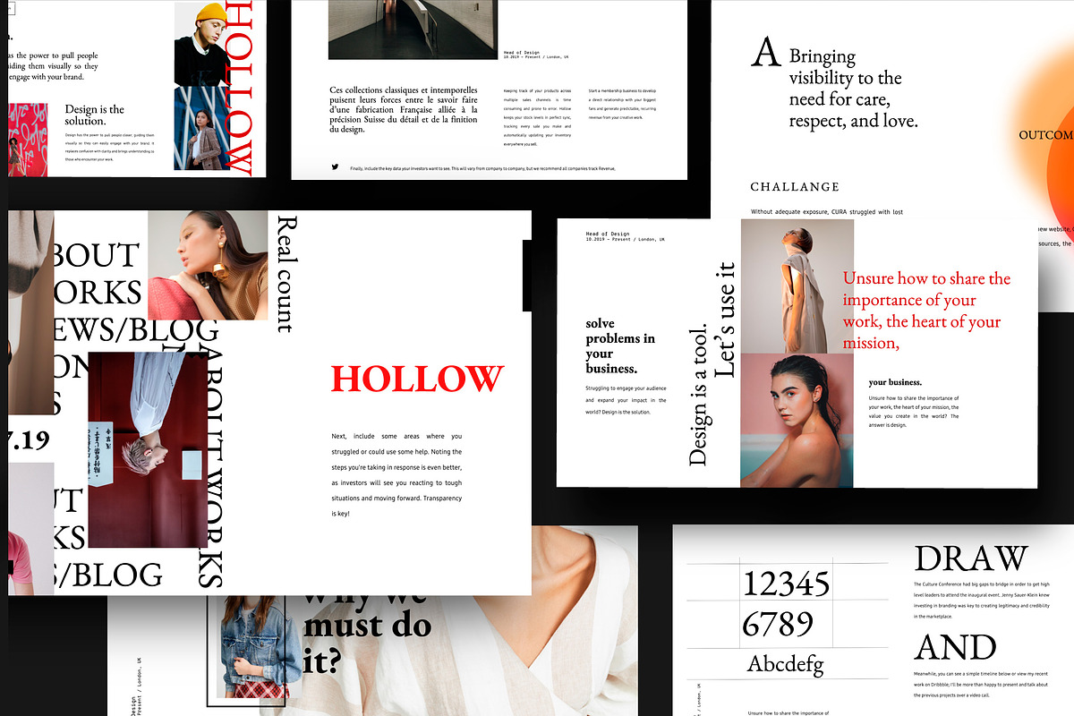 HOLLOW. - Keynote, a Presentation Template by Dirtytemp Studio (Photo 2 of 13)