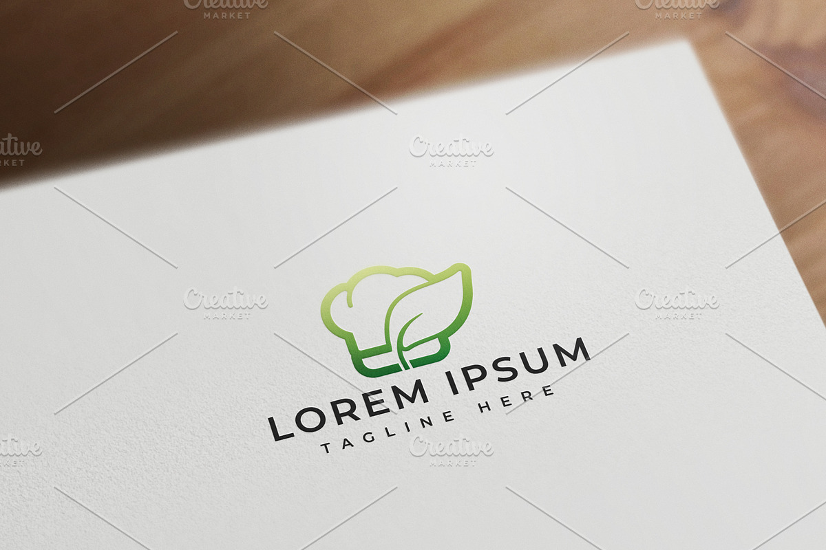 Eco restaurant logo, a Branding & Logo Template by vectplus (Photo 2 of 2)