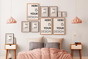 8 group mock-ups of posters, a Print Template by FilL239 (Thumbnail 7 of 10)