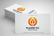 Dynamic Flame & Energy Logo, a Branding & Logo Template by Design_Planet (Thumbnail 2 of 3)