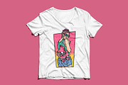 beautiful woman roller skates, a Person Illustration by gunaonedesign (Thumbnail 3 of 4)