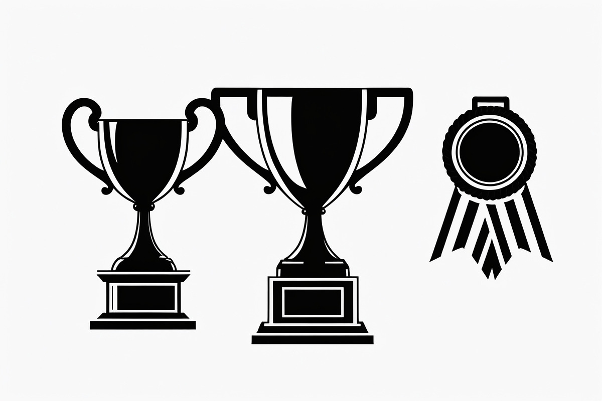 Trophy and Prize Icon Bundle, an Illustration by BIPLOB EXPERT (Photo 7 of 7)