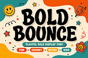 Bold Bounce, a Script Font by Wow Magic (Thumbnail 1 of 3)