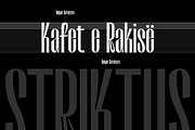 Neue Striktus - Display Type, a Sans Serif Font by Kulturë Type (Thumbnail 8 of 9)