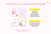 Mental health Canva template bundle, a Social Media Template by Cate Creates (Thumbnail 4 of 11)