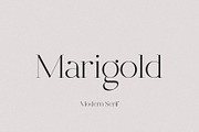 Marigold - Modern Serif, a Serif Font by Mikhail Kitsune (Thumbnail 7 of 9)