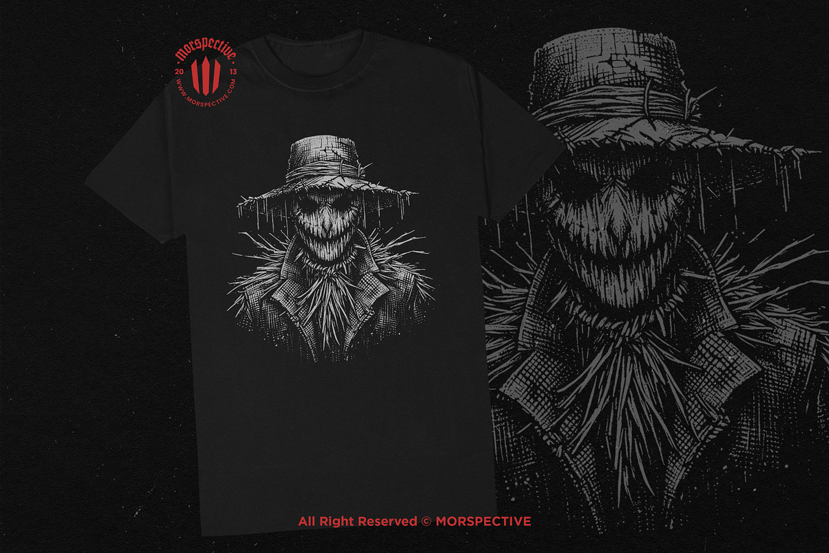 10 Bundle Dark Art Scarecrow Doll, an Illustration by Morspective (Photo 2 of 7)