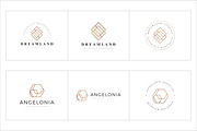 300 Geometric Premade Logo Bundle, a Branding & Logo Template by XpertgraphicD (Thumbnail 13 of 63)