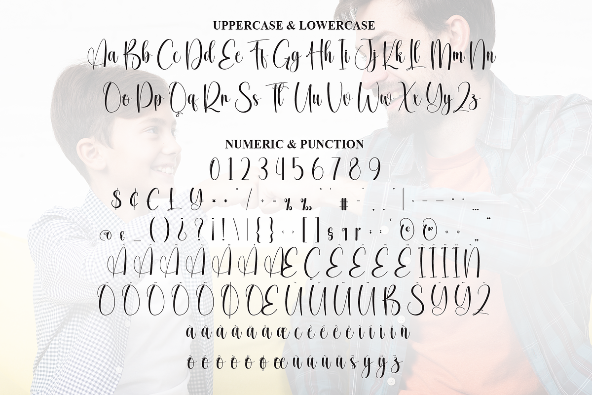Hey Father | Script Font, a Handwritten Font by Scratchones (Photo 7 of 9)