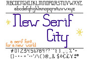 Font New Serif City Modern Cute, a Serif Font by PageLightStudios (Thumbnail 6 of 6)