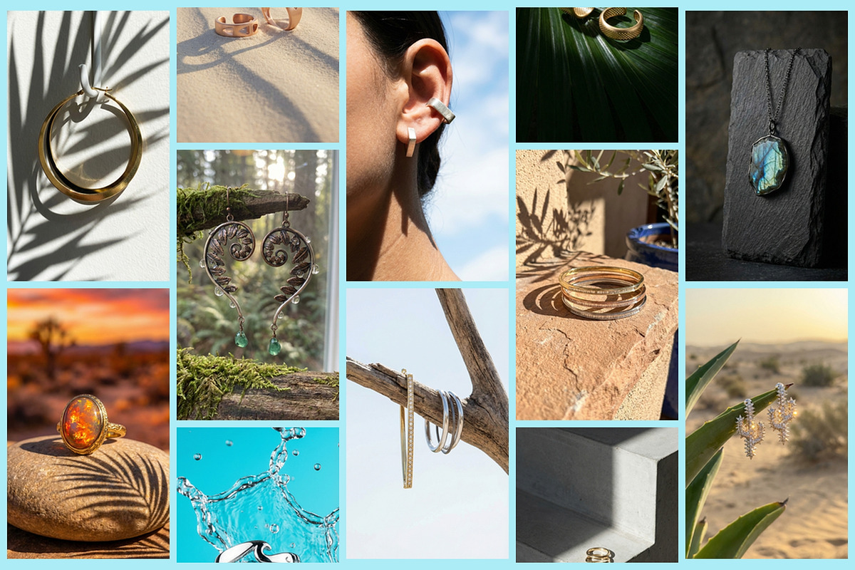 Golden Adornments, a Background Graphic by AI Petr Creative Agency (Photo 3 of 7)