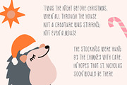Holly Jolly Holiday Font, a Font by Midnight Grim (Thumbnail 3 of 4)