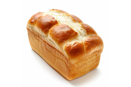 Loaf of freshly baked brioche bread, a Food & Drink Photo by Ylivdesign