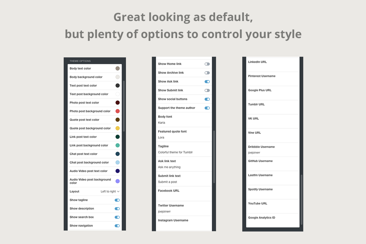 Orgullo ~ Pride Tumblr theme, a Websites & App Template by Joe Joiner (Photo 3 of 3)