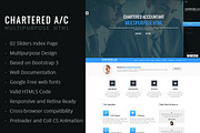 Chartered A/C Multipurpose HTML, a Websites & App Template by hsoft (Thumbnail 1 of 3)