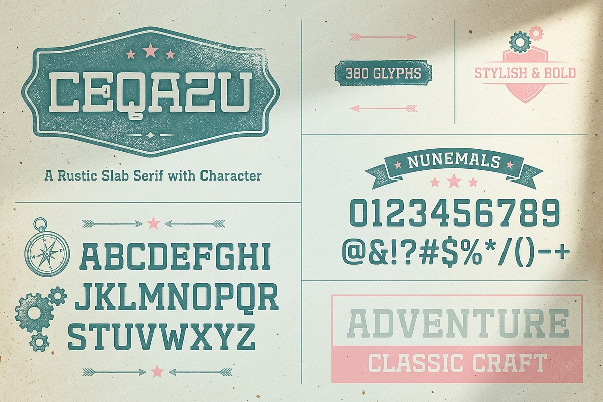 Ceqazu - Elegant Luxury Serif, a Serif Font by Astuti Studio (Photo 9 of 24)