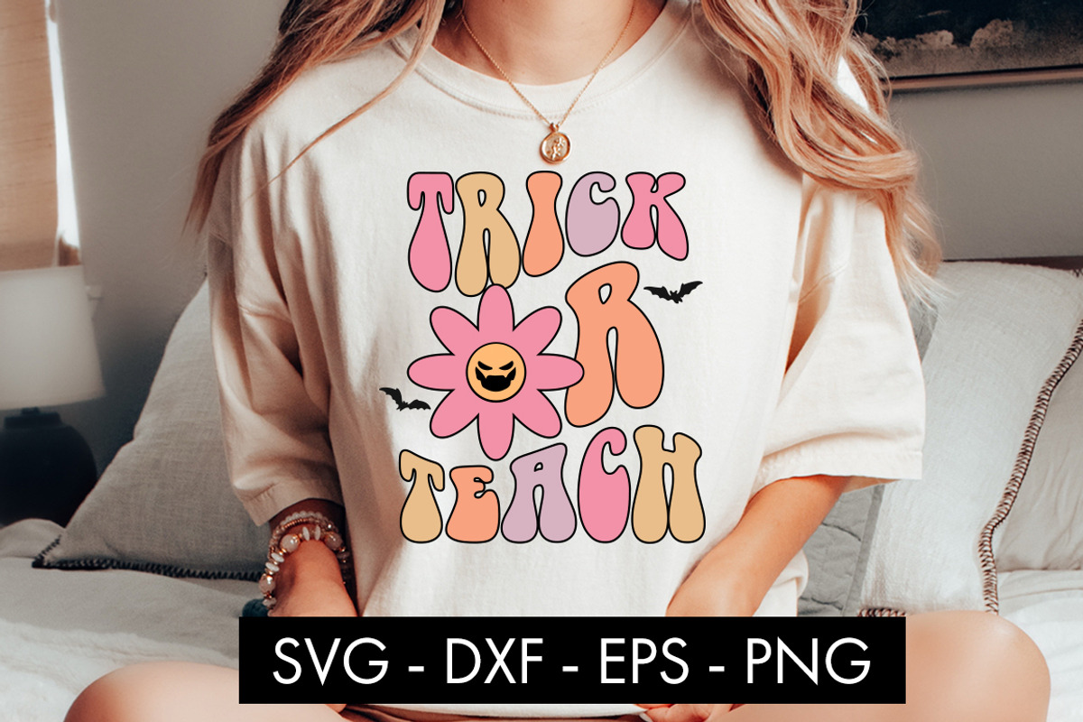 Teacher Halloween SVG Bundle PNG, an Illustration by Freeling Design House (Photo 4 of 4)