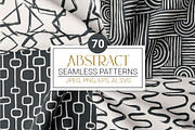 70 Modern Seamless Patterns, a Pattern Graphic by AnnArt (Thumbnail 1 of 8)