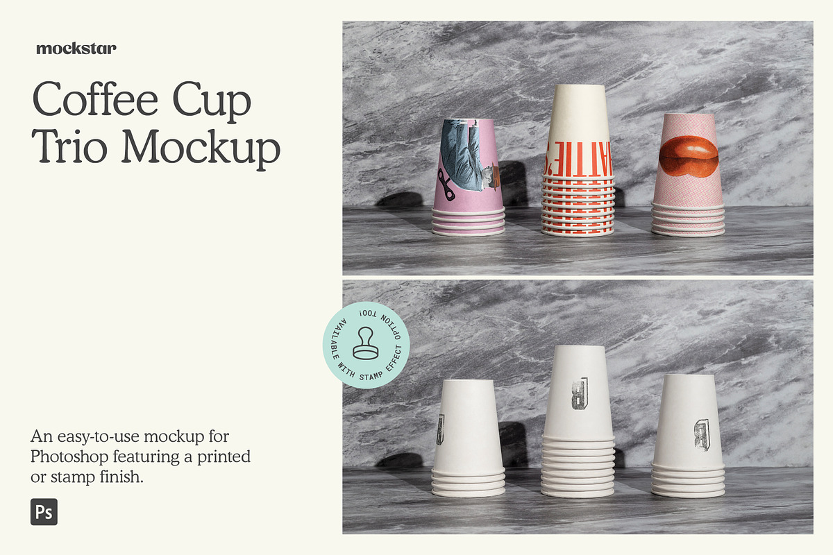 Takeaway Coffee Cup Mockup, a Cups & Container Mockup by mockstar (Photo 1 of 6)