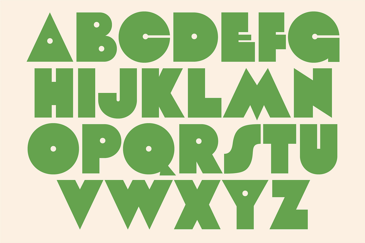 Pinpush - Retro Sans Serif Display, a Sans Serif Font by BTYPE (Photo 4 of 13)