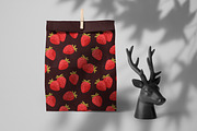 Fresh strawberry seamless pattern, a Pattern Graphic by Good Studio (Thumbnail 3 of 5)
