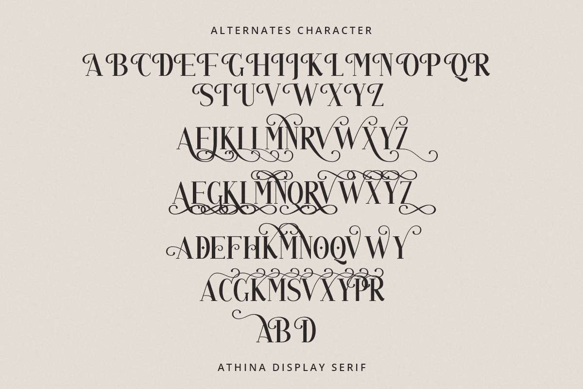 Athina - Modern Serif, a Serif Font by Rillatype (Photo 10 of 10)