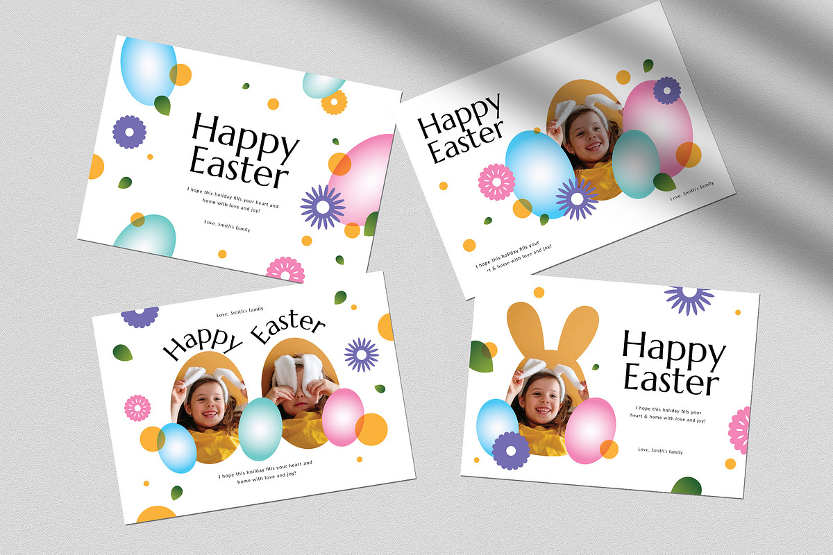 Easter Greeting Cards, a Card Template by Guuver (Photo 1 of 4)