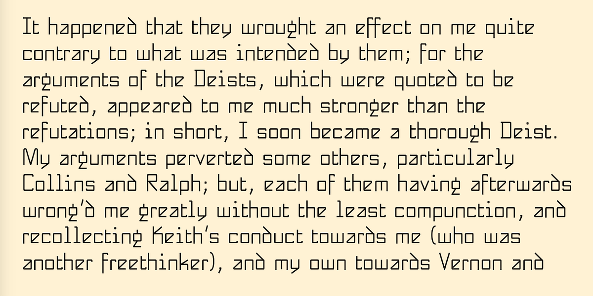 NewNerdish, a Sans Serif Font by Ingrimayne Type (Photo 5 of 11)