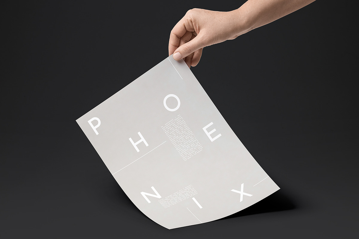 Phoenix | A Multi-Weight Sans, a Sans Serif Font by Jen Wagner Co (Photo 10 of 13)