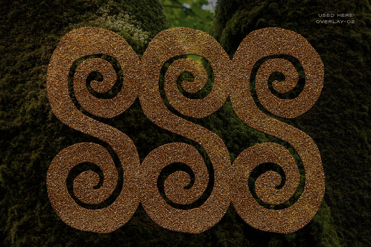 Gold Spiral & Sunburst Overlays, an Object Graphic by alonahaidash (Photo 5 of 13)
