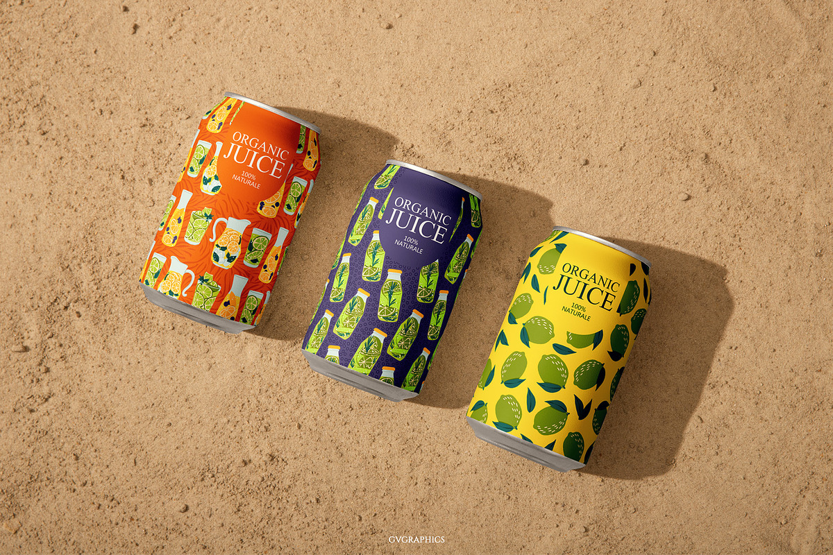 Limes and Lemons Patterns, a Pattern Graphic by GVGraphics (Photo 2 of 18)