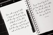 Kinda Sweet - Handwritten Script, a Handwritten Font by Heinzel Std (Thumbnail 10 of 14)