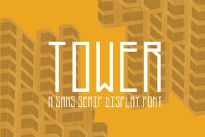 Tower - Modern Sans Serif