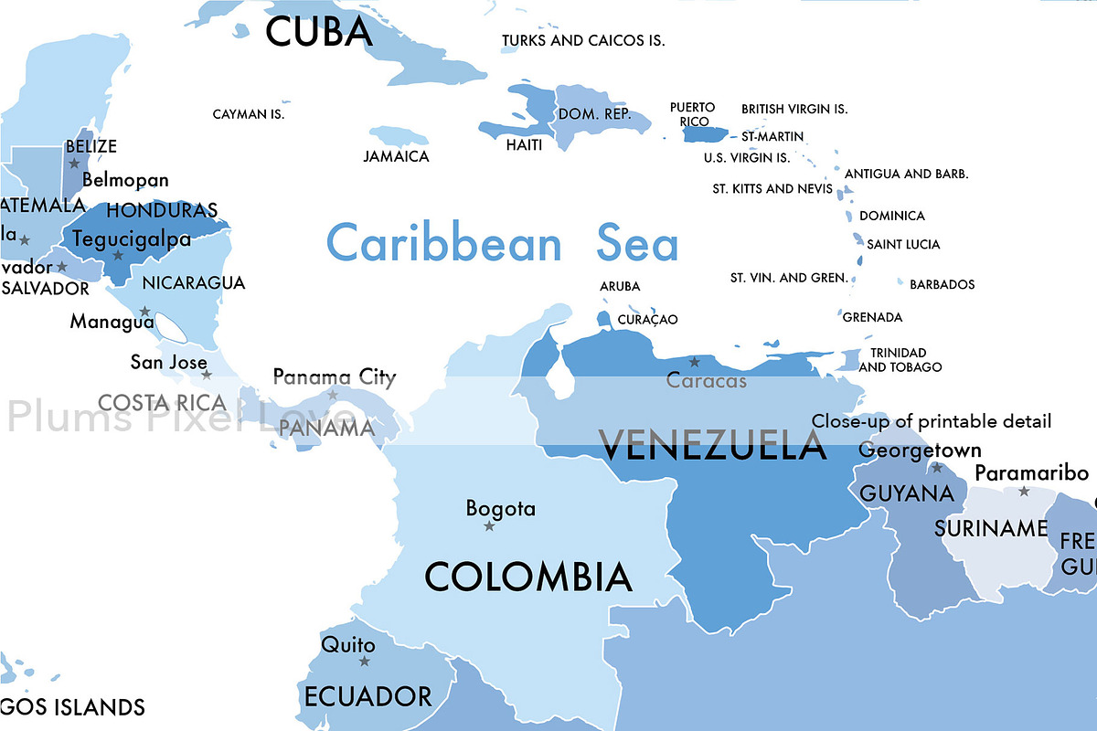 Detailed World Map 60x40 max - jpeg, a Work Illustration by Plums Pixel Love (Photo 7 of 7)