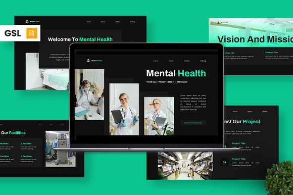 Mental Health - Medical Google Slide preview 7