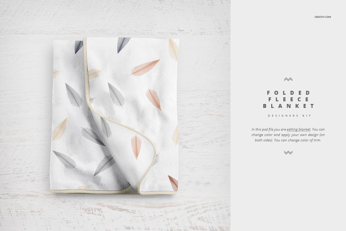 Crib Beddind Designers Kit Mockup, a Bottom Mockup by Creatsy (Photo 27 of 29)