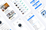 Real Estate Mobile App UI Template, an App Template by RiveupDigital (Thumbnail 6 of 7)
