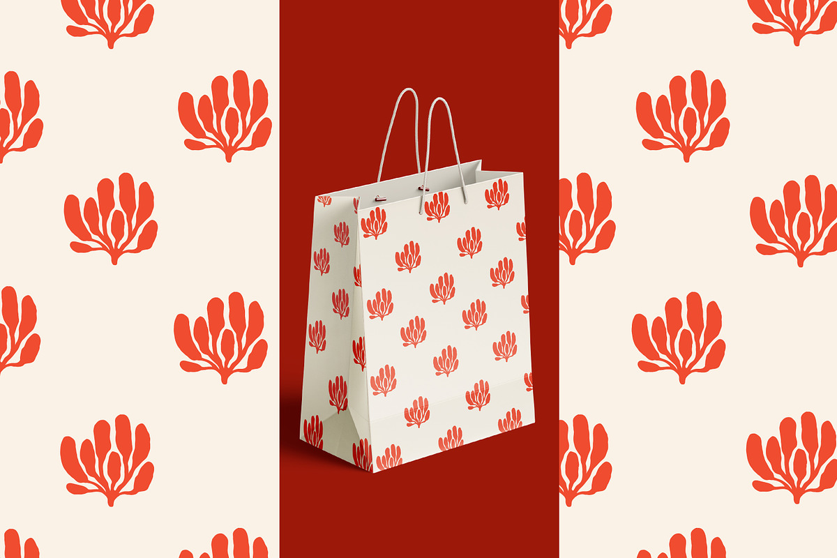 Corals, seaweed seamless patterns, a Pattern Graphic by Good Studio (Photo 9 of 9)