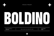 Boldino – Playful Bold Sans Serif Fo