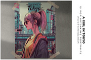 A Girl in Tokyo, a Person Illustration by Digital Art Creations (Thumbnail 7 of 8)