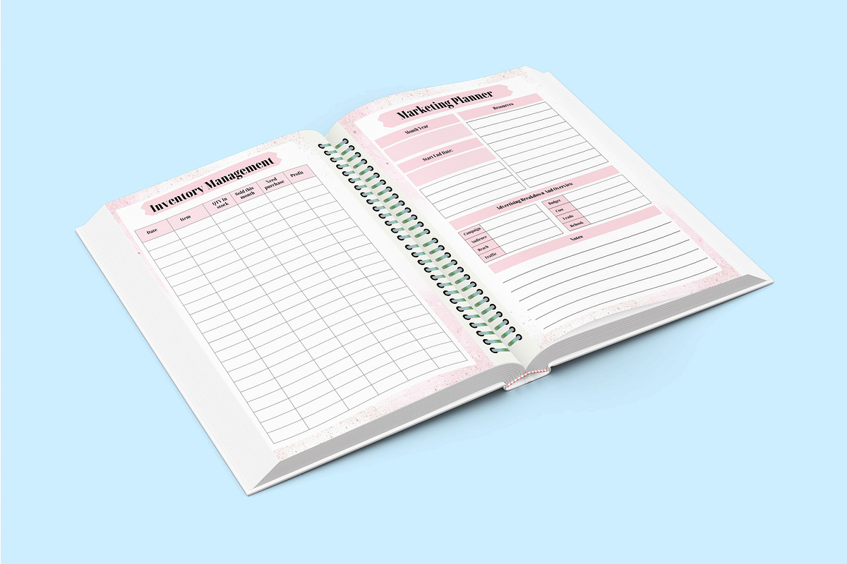 2025 Candle Business Planner Canva, a Presentation Template by Designmela01 (Photo 3 of 5)