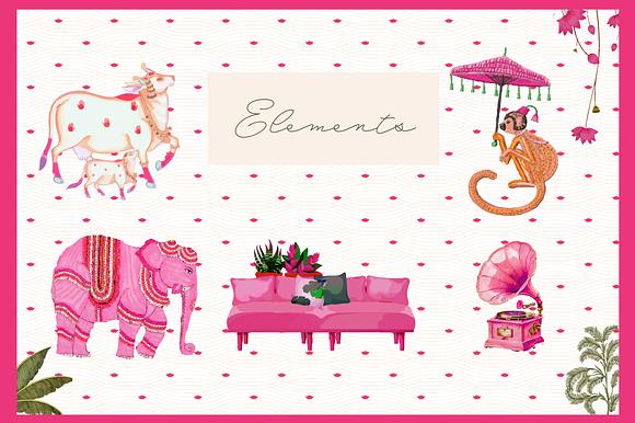 Indian Wedding Card I Jungle theme preview 4
