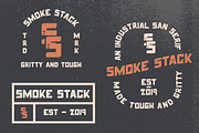 Smoke Stack Font Family (4 Fonts), a Sans Serif Font by The Forge Type Co (Thumbnail 2 of 8)